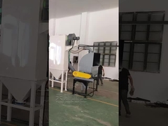 Granulatore rotativo per la produzione di granuli di bentonite