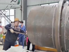 Narrazione per video di granulazione del granulatore a tamburo rotativo