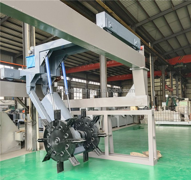 1200-3000 mm Resto di soia / stalchi di mais compostaggio rotolo Turner Machine