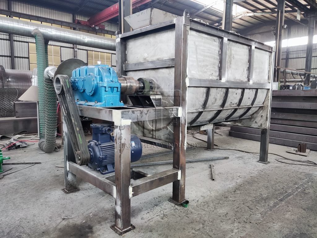 4-6 ore Macchine per la produzione di letame Macchine per il compostaggio di pollame Trasformare i rifiuti organici in fertilizzanti