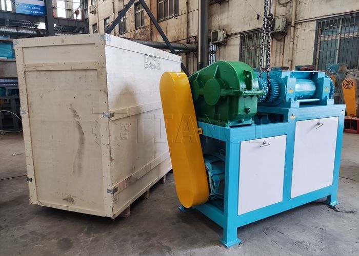 Granulatore di fertilizzanti a polvere secca Double Roller Press Granulazione attrezzatura NPK Fertilizzante Making Machine