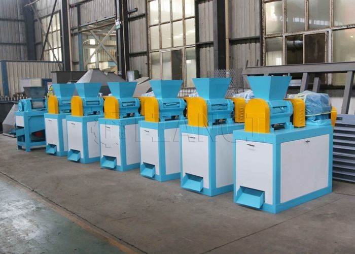 Granulatore di fertilizzanti a polvere secca Double Roller Press Granulazione attrezzatura NPK Fertilizzante Making Machine