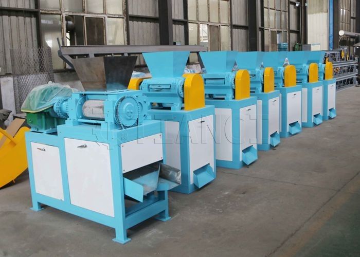 Granulatore a rulli a secco per la produzione di fertilizzanti NPK 1-3 t/h