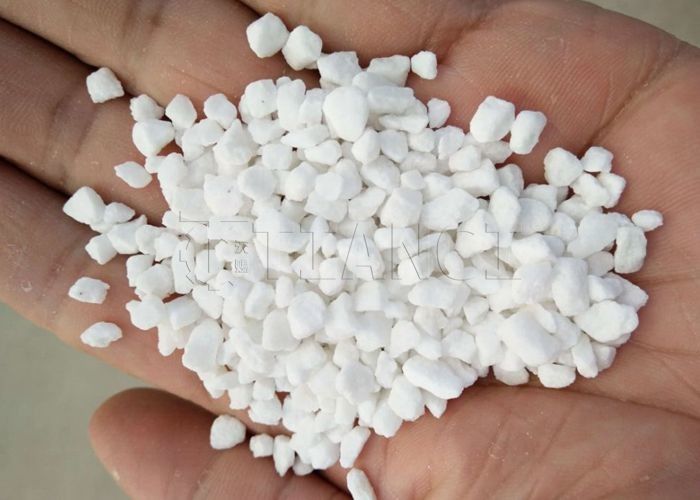 Granulatore di fertilizzanti di capacità 2 t/h per la macchina di stampa a rulli di polvere secca chimica