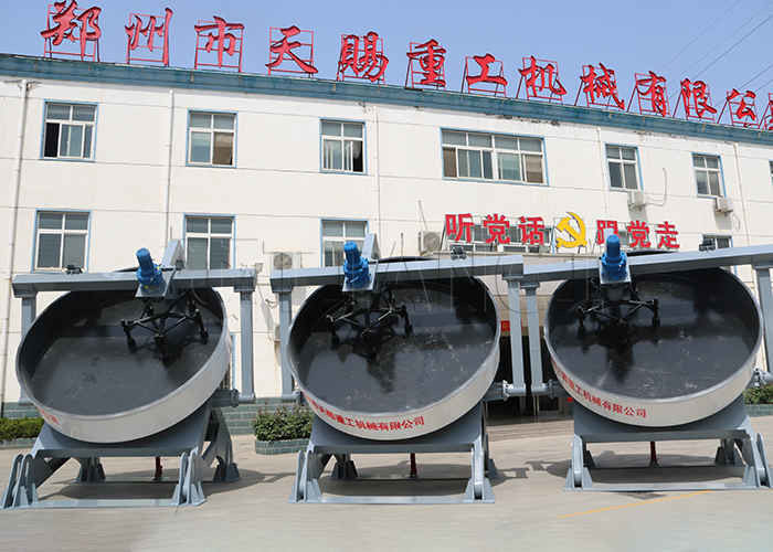 Macchine per la produzione di concimi per polli di tipo disco Macchine per la granulazione di concimi 380V