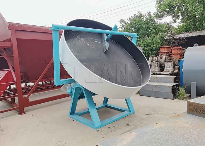 Disc Pelletizer for Cat Litter Manufacturing Bentonite Powder Granulation Equipment Mineral Powder Granulator Machine