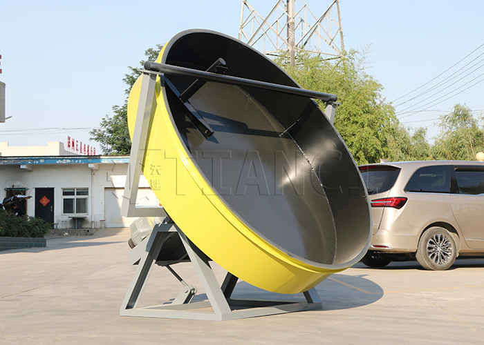 1-6T/H Capacità Disco di granulazione di biocarburanti Serie ZL