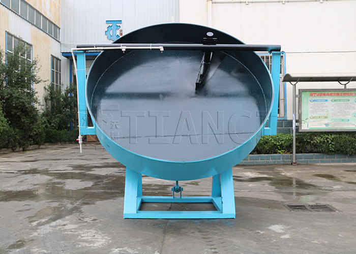 1-6T/h NPK Fertilizzante pellet machine Disco Granulatore di fertilizzante con 95% di granulazione
