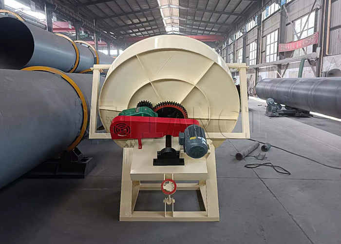 Polvere di ferro a granuli Granulatore di fertilizzante organico a disco di macchina 0,5-6T/H