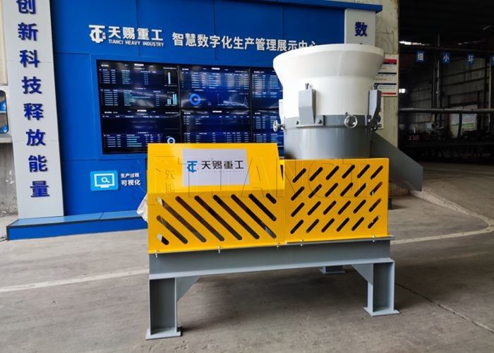 Macchine per la produzione di pellet di legno Granulatore di letame per bestiame e pollame Linea di produzione di concimi organici