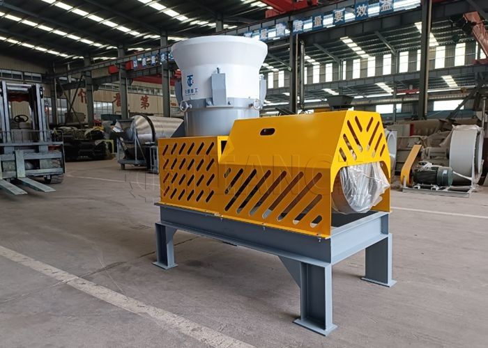 Macchine per la produzione di pellet di legno Granulatore di letame per bestiame e pollame Linea di produzione di concimi organici