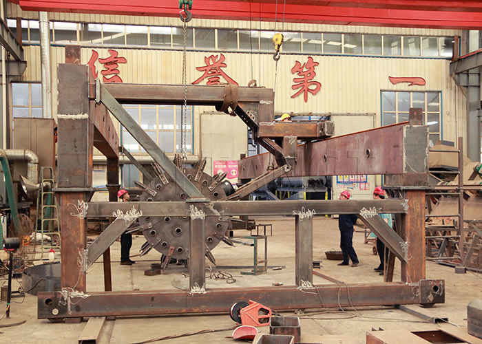 1200-3000 mm Resto di soia / stalchi di mais compostaggio rotolo Turner Machine