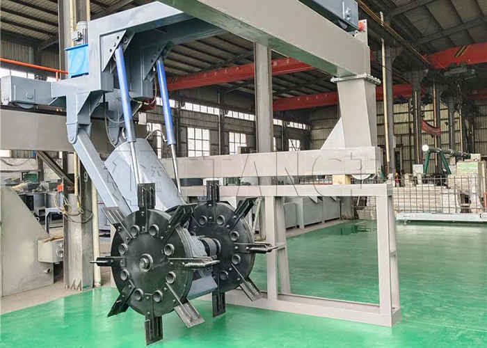 Capacità 150-400 m3/h Rifiuti organici Compost Turner Motore Tipo ruota