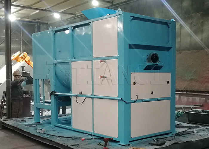 Apparecchiature per la fermentazione di letame animale Serbatoio di fermentazione del compost per rifiuti organici con basso investimento