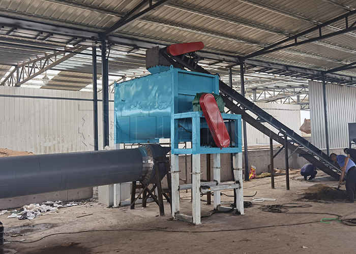 Apparecchiature per la fermentazione di letame animale Serbatoio di fermentazione del compost per rifiuti organici con basso investimento