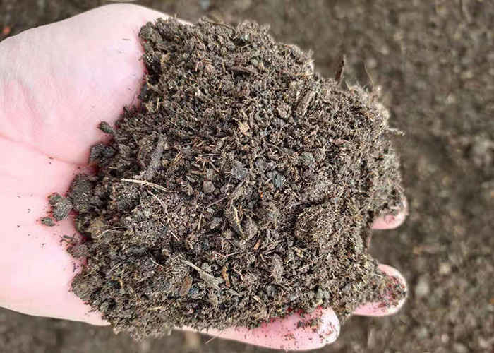 Tipo di piastra a catena elettrica Compost Turner Fermentazione di letame animale Compost Machine
