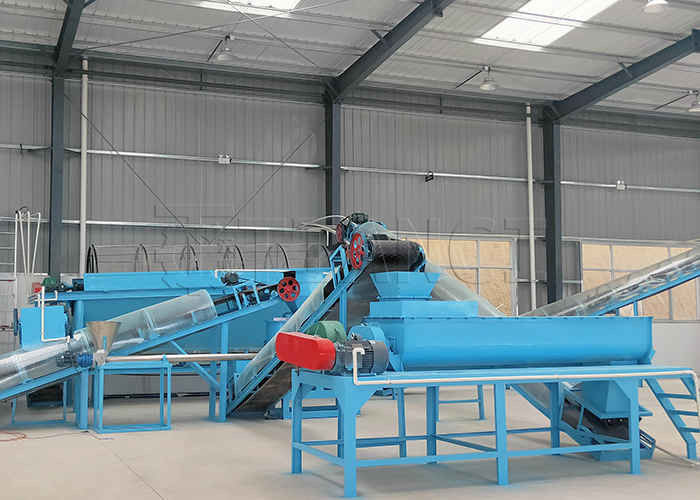 Fertilizzante organico compost macchina di produzione di fertilizzanti in polvere per letame di pollo