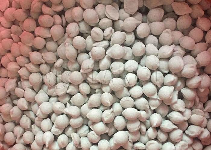 Linea di produzione di fertilizzanti composti granulatori ad estrusione a doppio rulli ad alta efficienza per polveri chimiche NPK