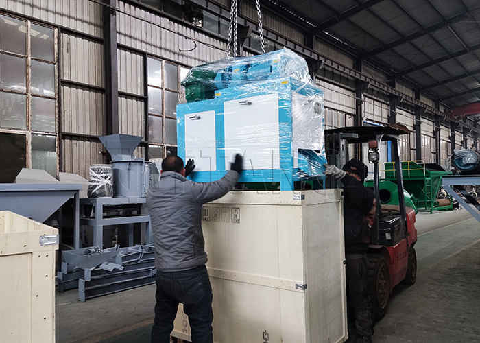 1-10T/H Double Roller Granulator NPK Compound Fertilizer Production Line for Dry Chemical Powder