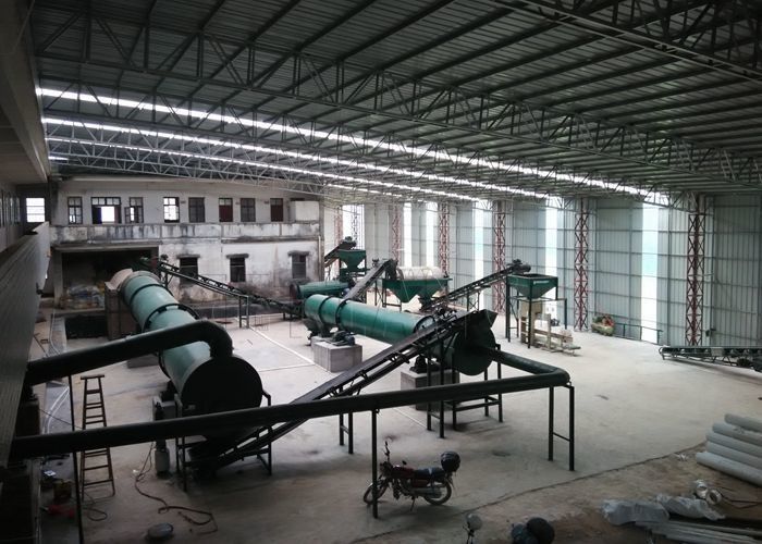 Linea di produzione di attrezzature per la granulazione di concimi organici