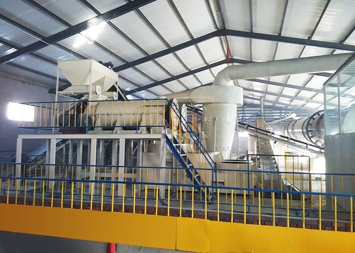 Linea di produzione di attrezzature per la granulazione di concimi organici
