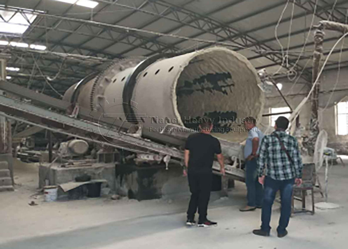 Granulatore a tamburo per la linea di granulazione del granulatore a tamburo per concimi organici