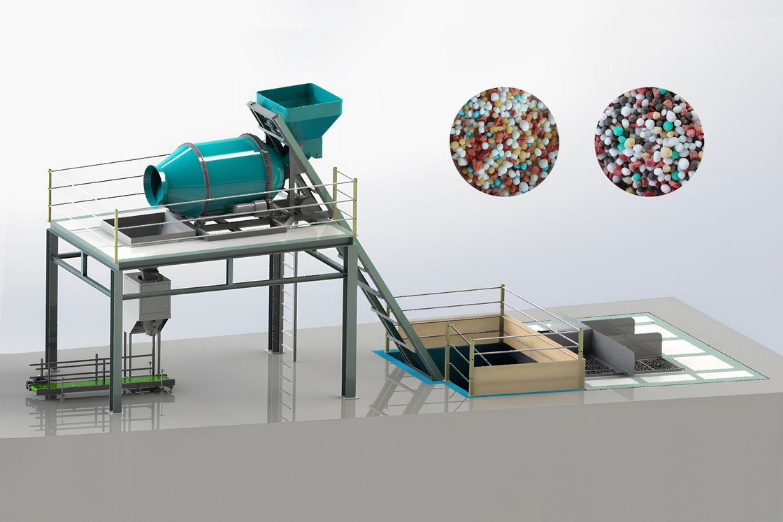 linea di produzione di fertilizzanti BB linea di produzione di miscelatori di azoto, fosforo e potassio