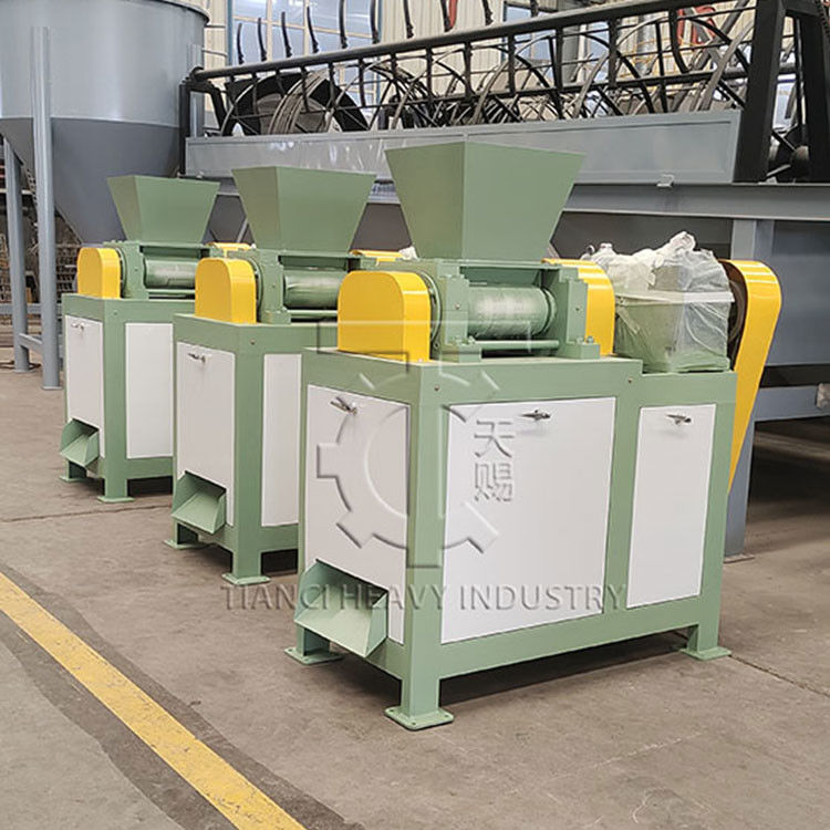 Macchina per granulazione a rotolo secco per fertilizzanti MOP Macchina per granulazione non essiccante