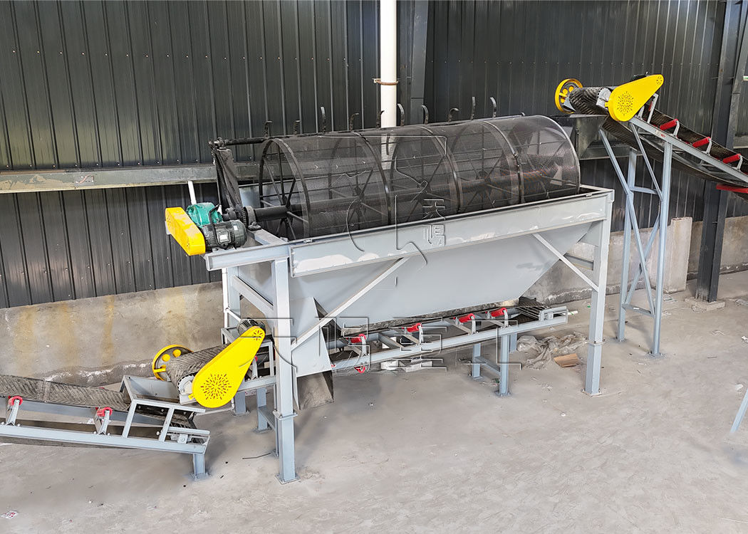 Semplice piccola linea di produzione di fertilizzanti organici set completo di attrezzature di torba terreno fertilizzante all' acido umico linea di produzione