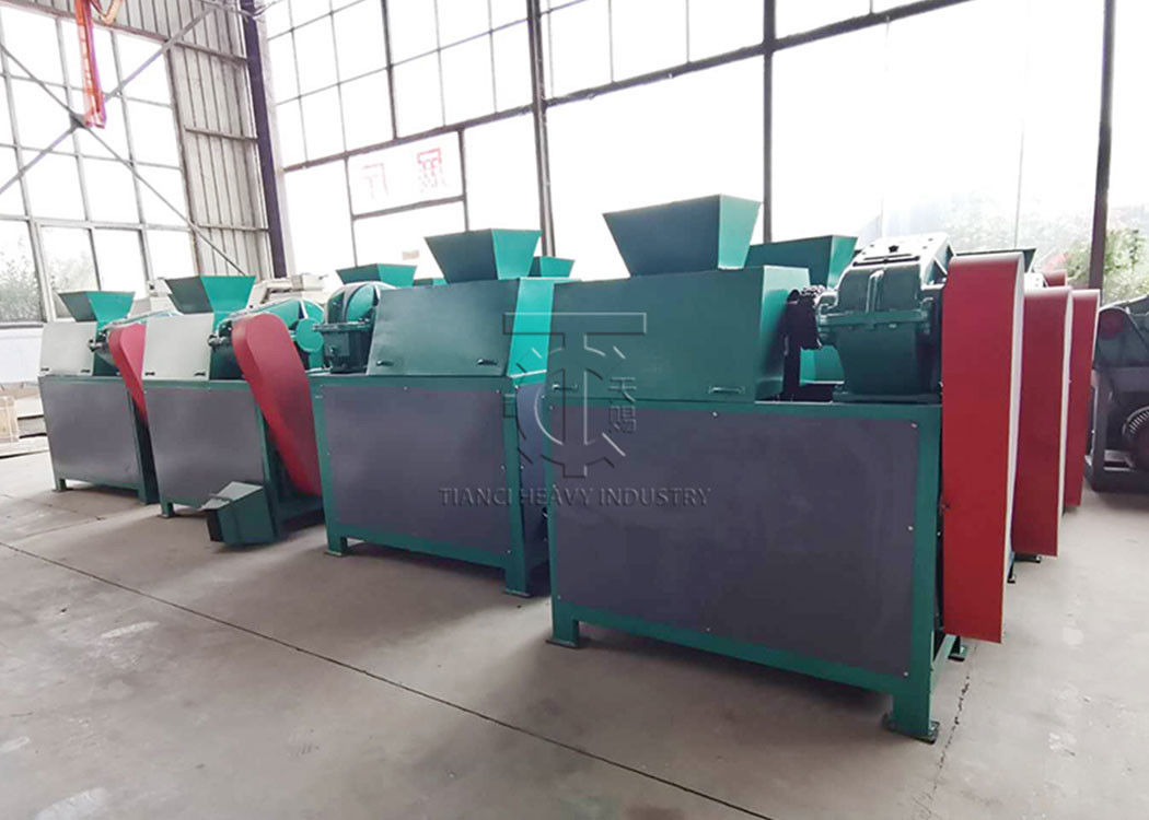 Rossa russa MOP Prensa a rotolo asciutto Granulatore russo Rossa MOP Linea di produzione di granulazione da estrusione