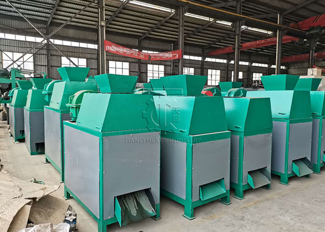 Rossa russa MOP Prensa a rotolo asciutto Granulatore russo Rossa MOP Linea di produzione di granulazione da estrusione