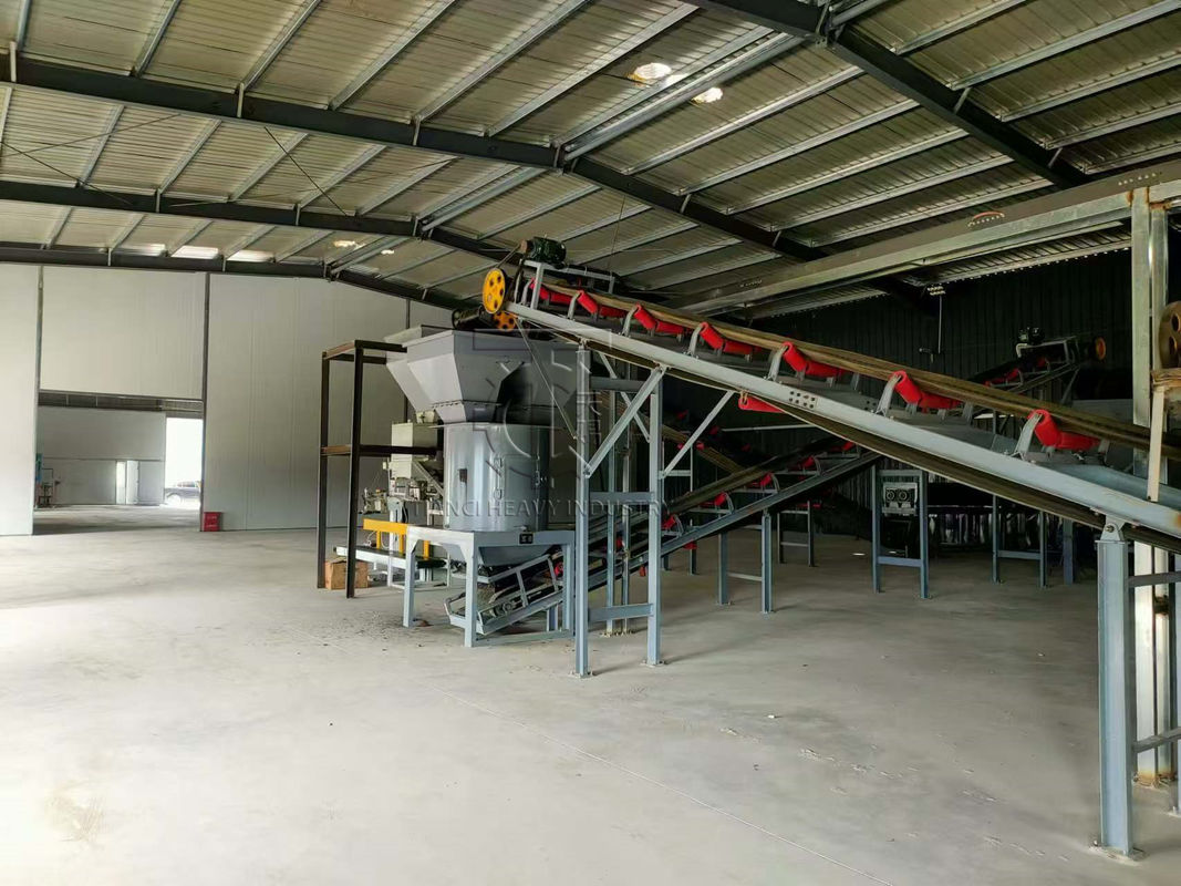 Macchina di produzione di concimi organici di letame di capra in concime