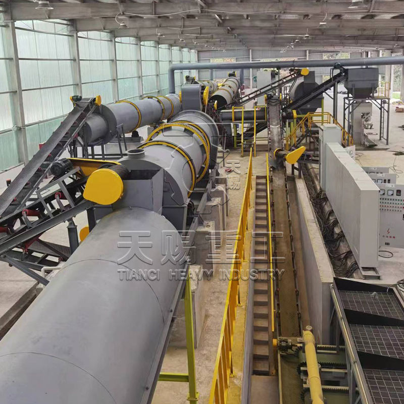 Linea di produzione di fertilizzanti NPK mediante granulazione per estrusione con granulatore a presse a rulli