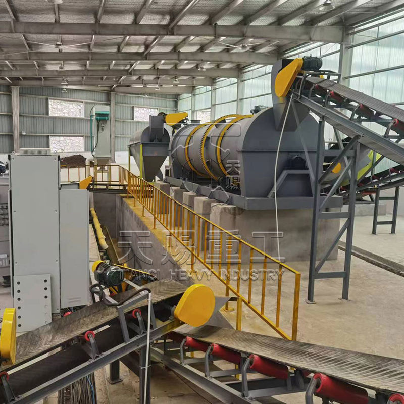 Linea di produzione di fertilizzanti NPK mediante granulazione per estrusione con granulatore a presse a rulli