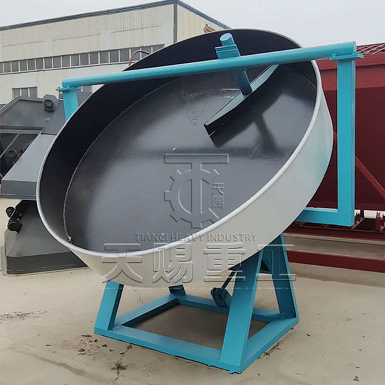 Granulatore a disco per attrezzature di granulazione di fertilizzanti organici sulla linea di produzione del granulatore a disco