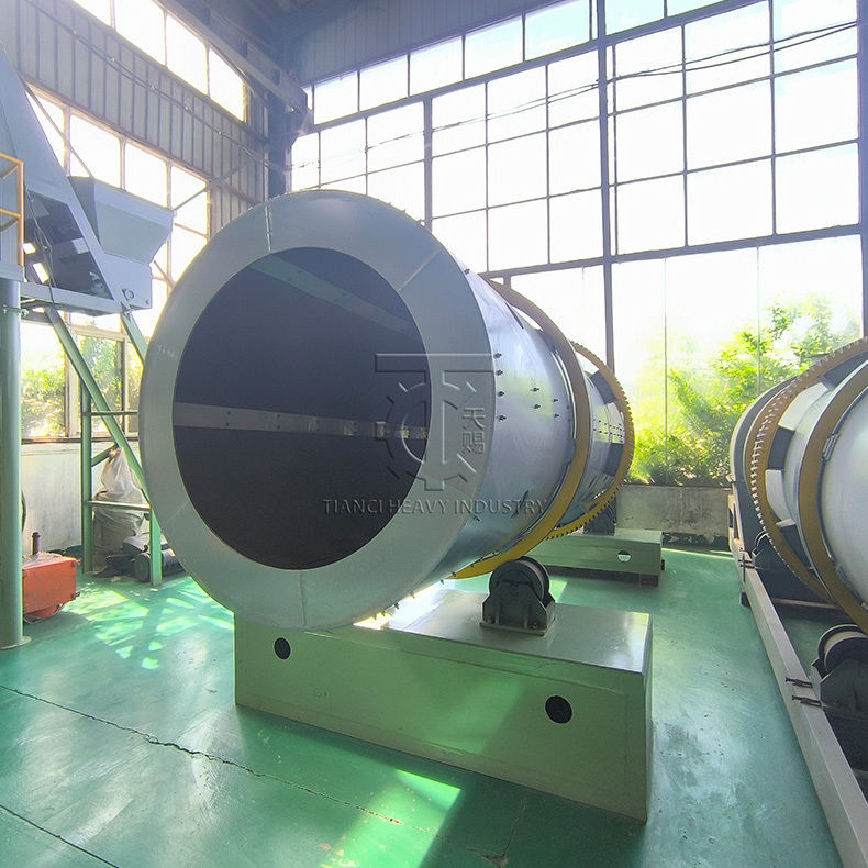 La magia del granulatore a tamburo rotativo_ Trasformazione della polvere di fosfato in granuli sferici