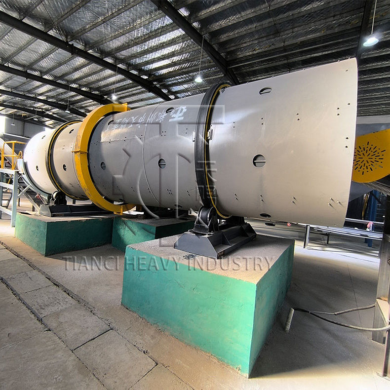 La magia del granulatore a tamburo rotativo_ Trasformazione della polvere di fosfato in granuli sferici