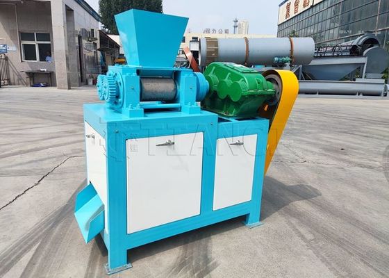 Chemical Powder Pellet Machine Granulators NPK Compound Fertilizer Granule Making Machine Double Roller Press Granulator