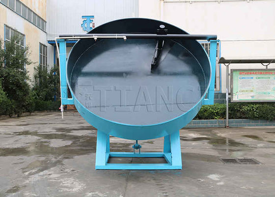 1-6T/h NPK Fertilizzante pellet machine Disco Granulatore di fertilizzante con 95% di granulazione