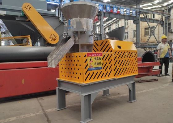 Bio compost concime organico pellet machine di produzione granulatore a stampo piatto 2.2kw