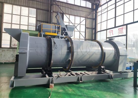 Granulatore di fertilizzanti organici composti in acciaio carbonio/acciaio inossidabile 2-12 t/h