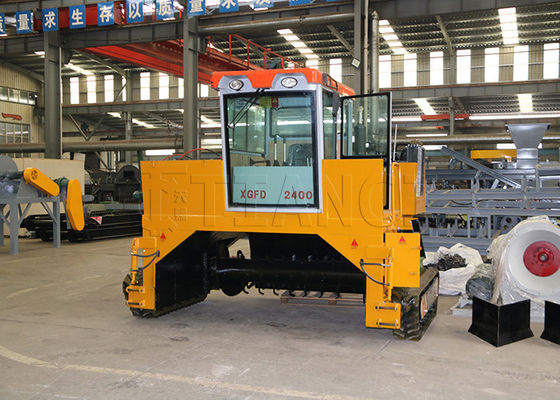 TC serie tipo Crawler attrezzatura di fermentazione dei rifiuti organici compost turner machine