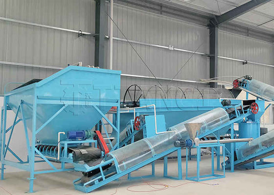Macchina per la produzione di granuli di polvere di rifiuti organici di concimi