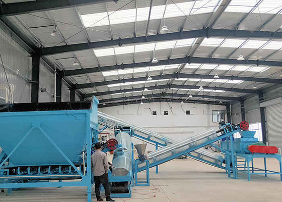 Linea di produzione di polveri NPK Linea di produzione di polveri di concime composto