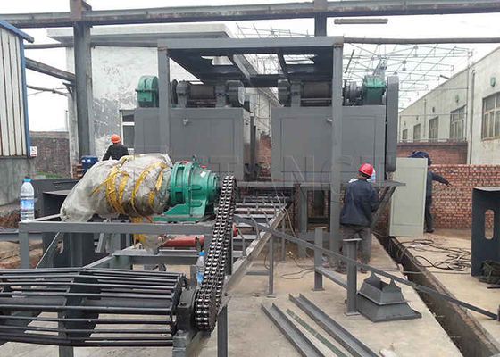 Linea di produzione di granulazione di concimi per polli Linea di produzione di granulatori per macchine a rulli a carbone attivo