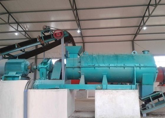 Linea di produzione di granulatori microbici per la produzione di granuli di fertilizzanti marini