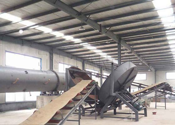 Linea di produzione di granuli di bentonite Linea di produzione di granulatori a disco di gesso