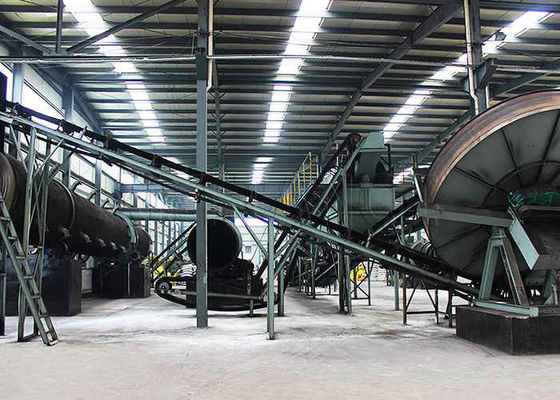 Linea di produzione di concimi sferici