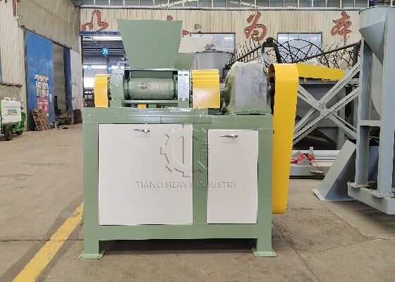 Granulatore di potassio fertilizzante polvere chimica doppia macchina di estrusione a rulli