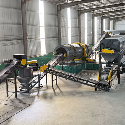 La magia del granulatore a tamburo rotativo_ Trasformazione della polvere di fosfato in granuli sferici